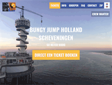 Tablet Screenshot of bungy.nl